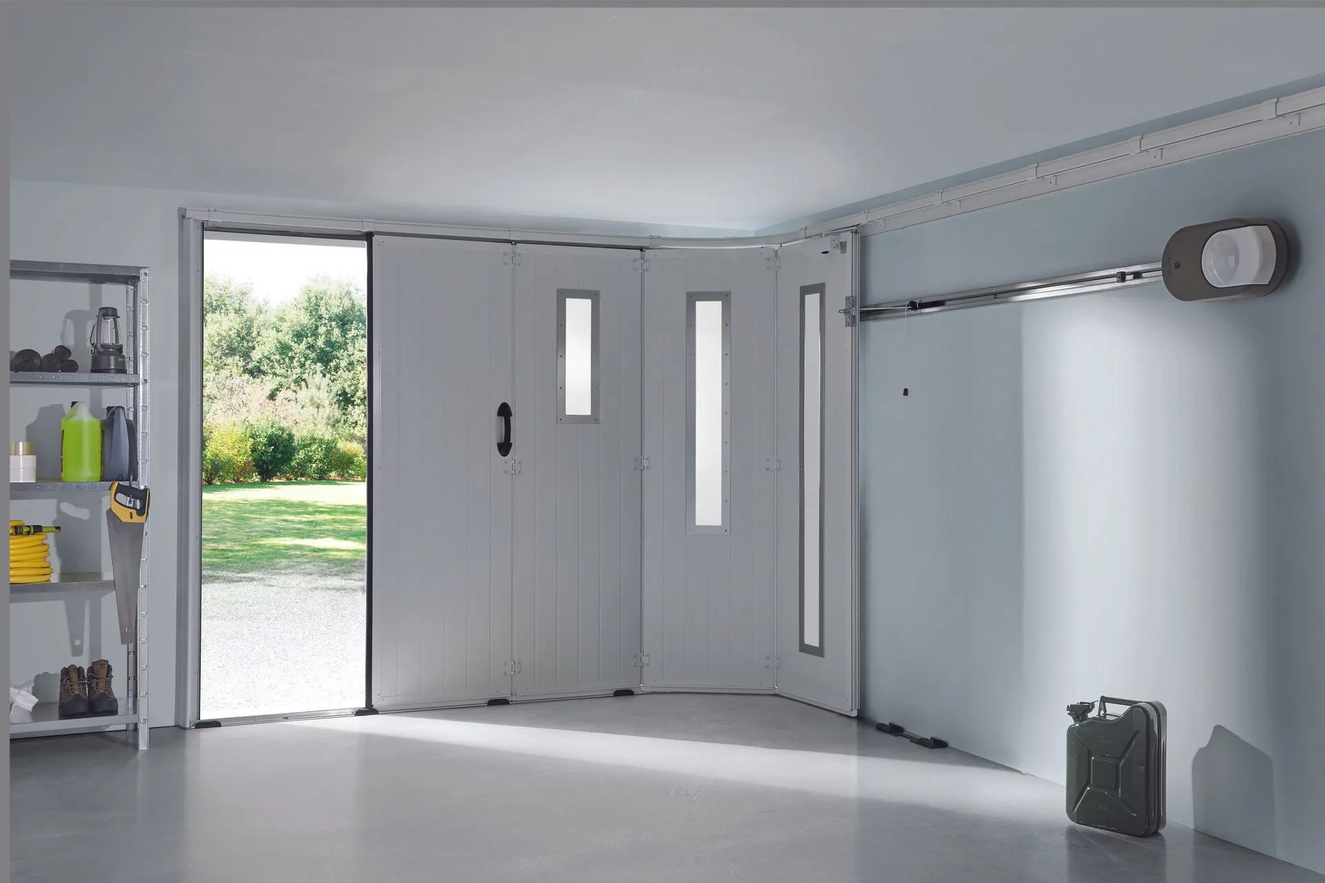 Portes sectionnelles latérales