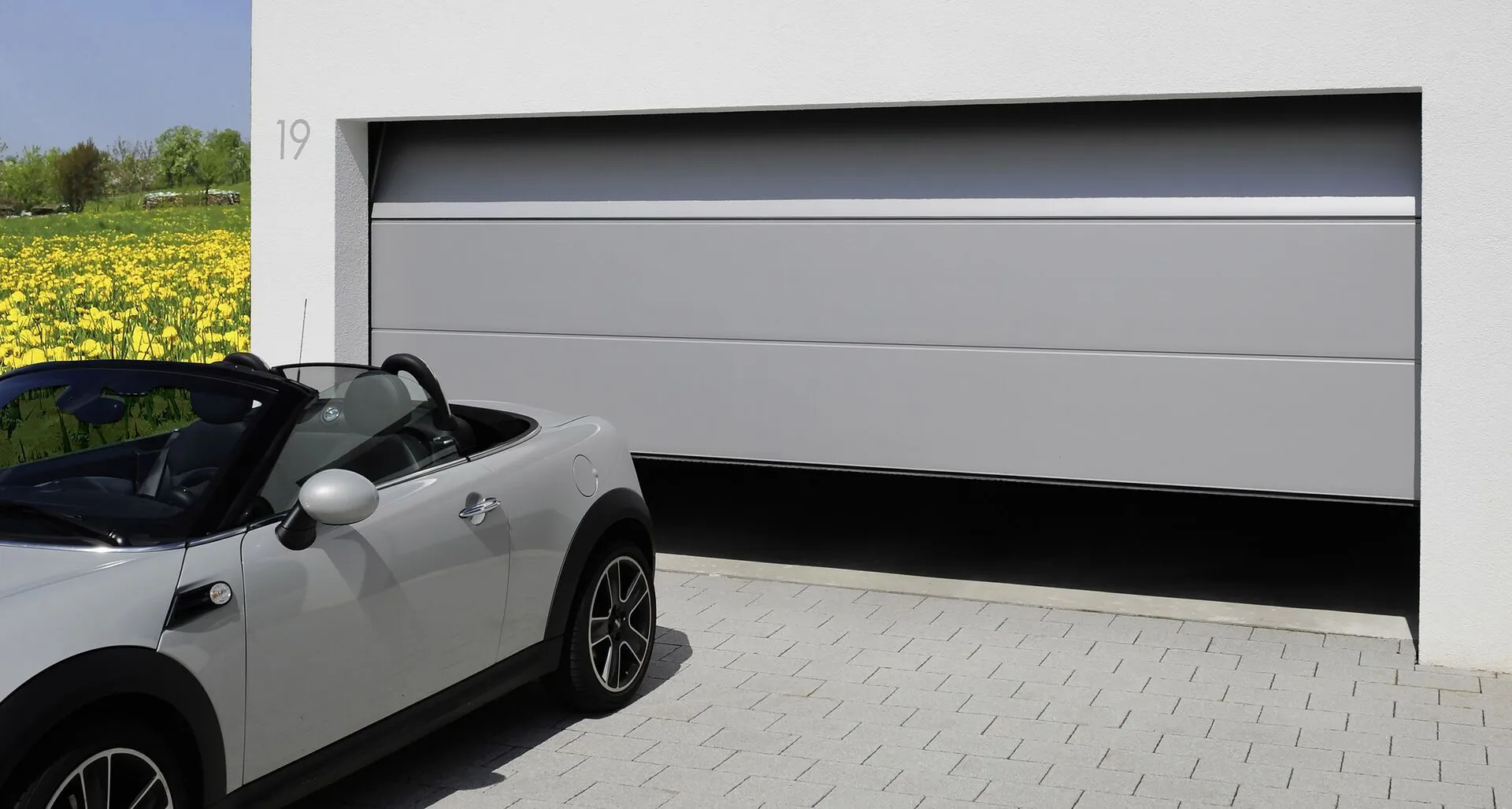 Portes sectionnelles plafond