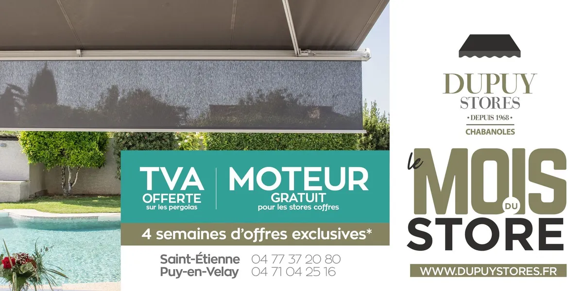 Le Mois du Stores 2021 de Dupuy Stores