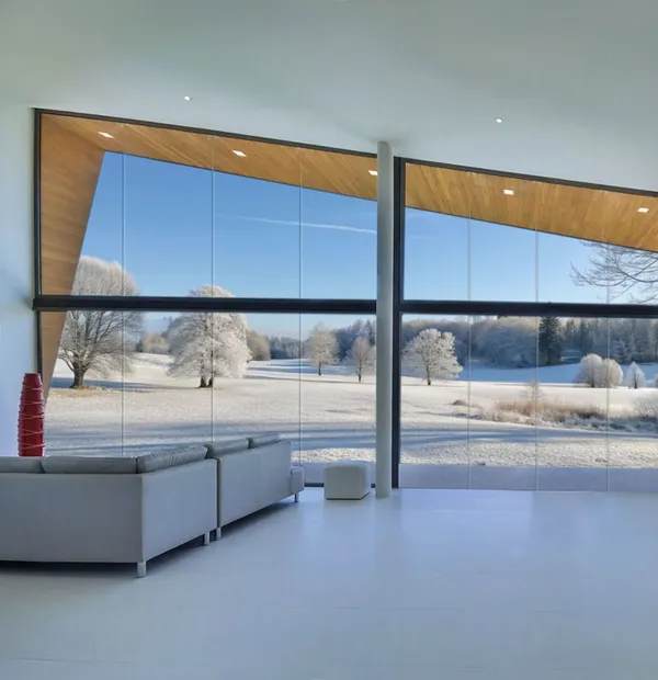 Parois vitrées : quels avantages pendant l’hiver ?